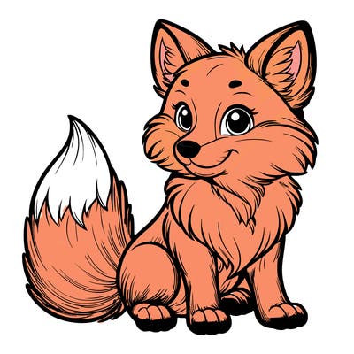 realistic fox