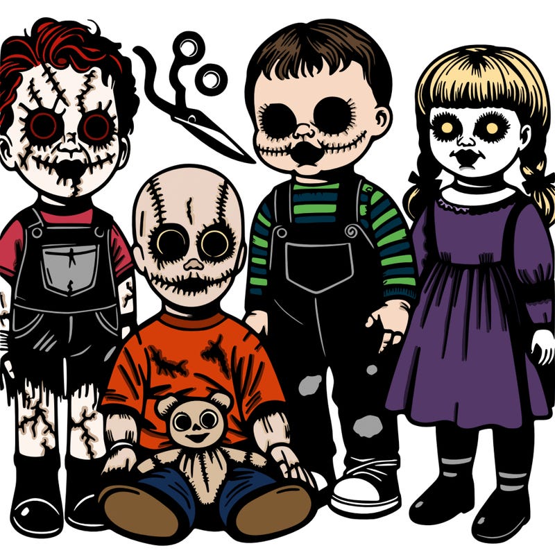 creepy dolls