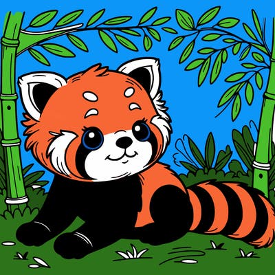 red panda