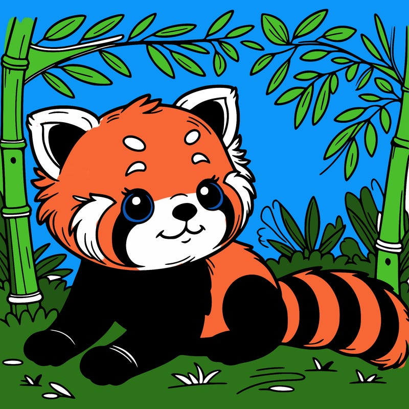 red panda