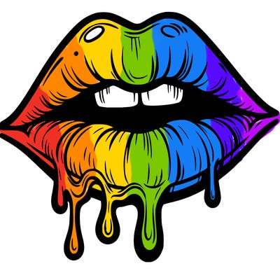 lips that look realistic and drip