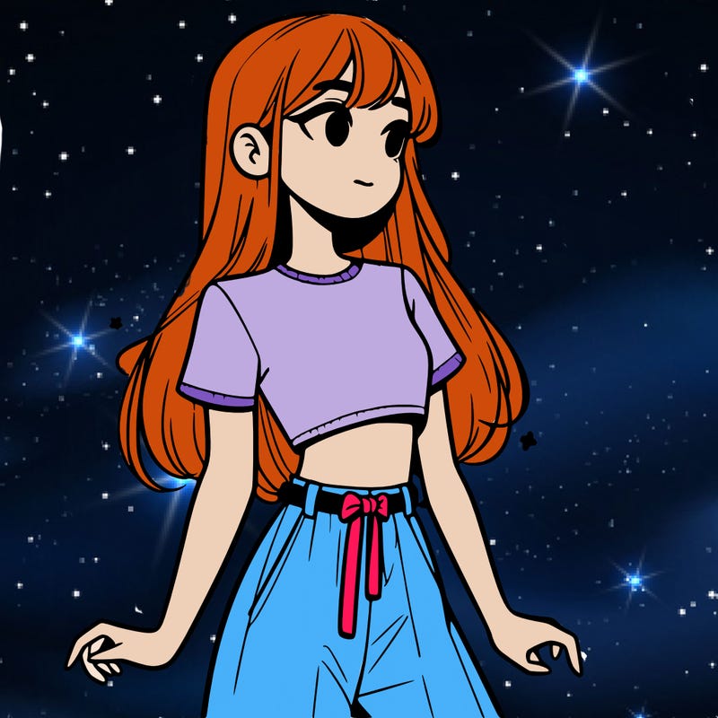 girl in a cute crop top