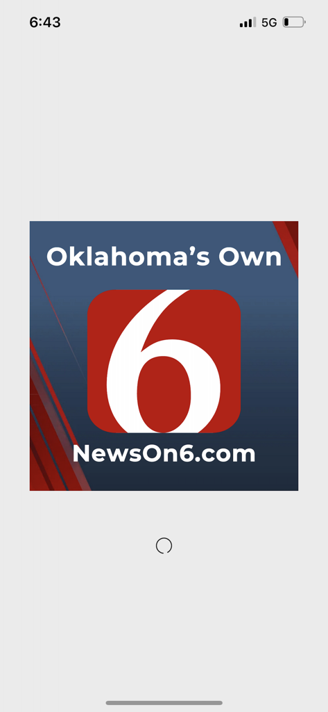 News On 6 - News On 6 app logo with Oklahoma Own branding on a dark blue background