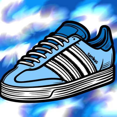 a simple adidas sambas shoe