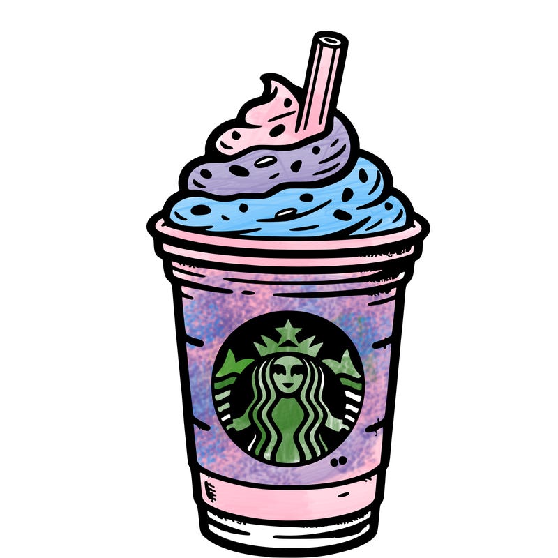 starbucks, frappuccino