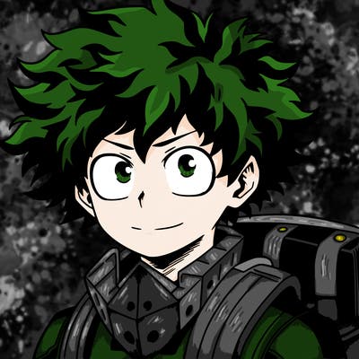 deku anime my hero academia