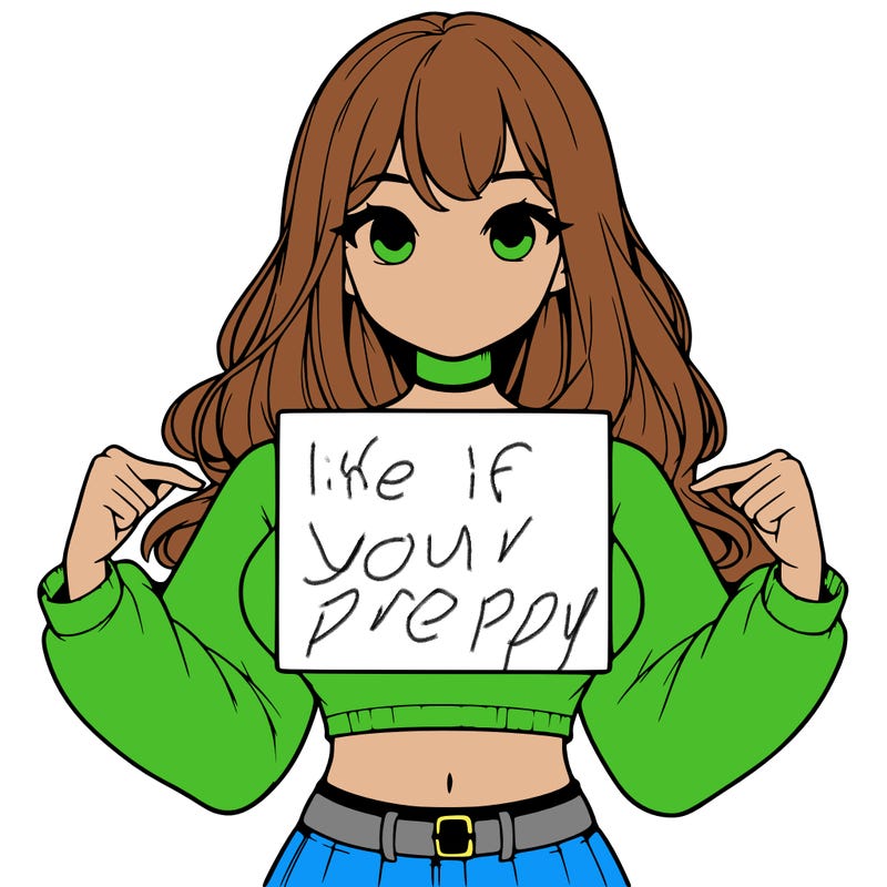 girl holding a blank sign in a long sleeve crop top