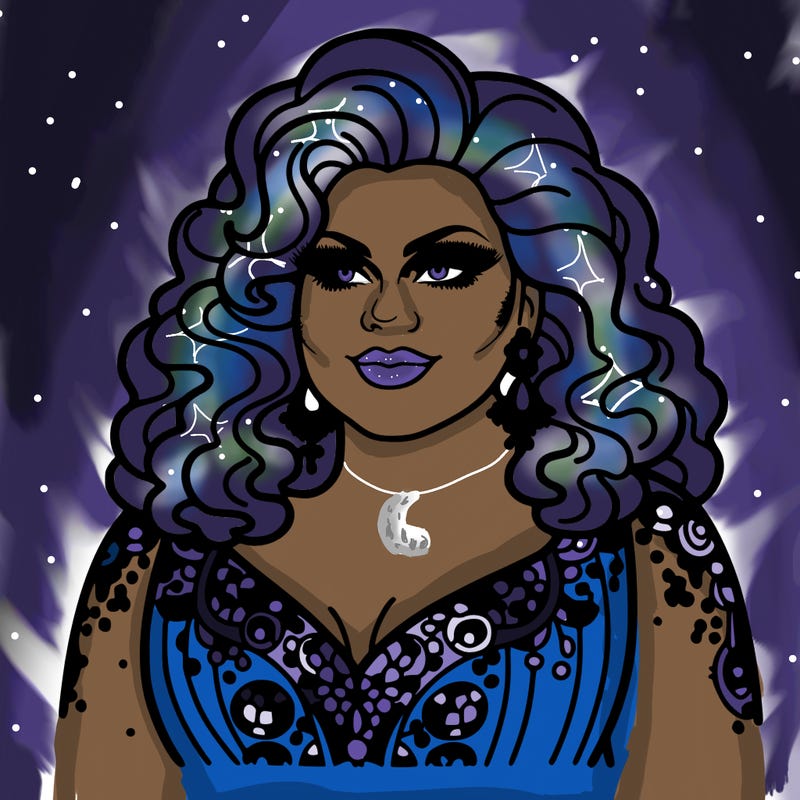 realistic plus size drag queen