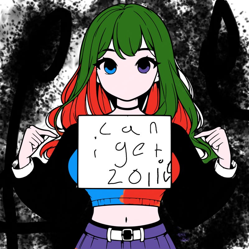 girl holding a blank sign in a long sleeve crop top