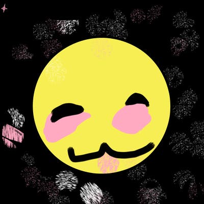 a circle with nothing around it