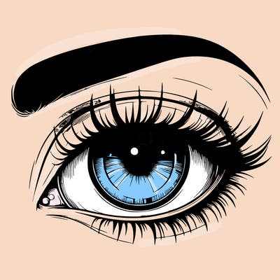 realistic eye