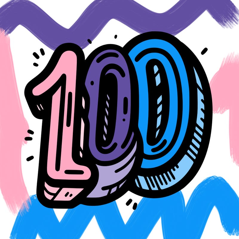 100