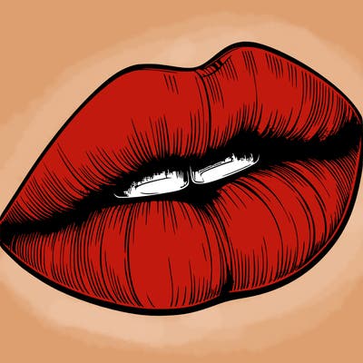 realistic lips