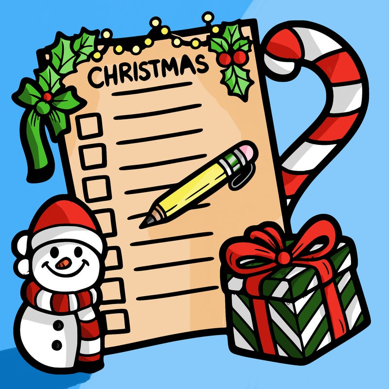christmas list