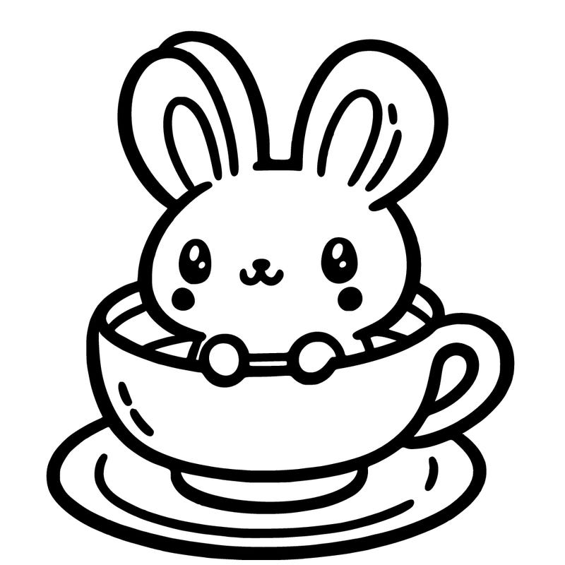 a teacup bunny