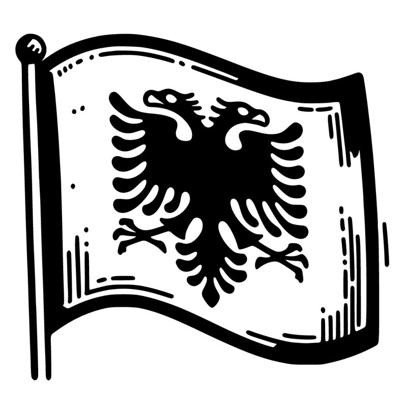 albanian flag