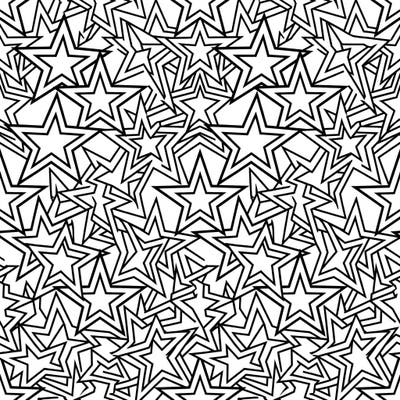 Discover an engaging star tessellations coloring page designed specifically for teens, featuring a mesmerizing array of interconnected star shapes. This intricate pattern provides a perfect creative outlet for relaxation and artistic expression.