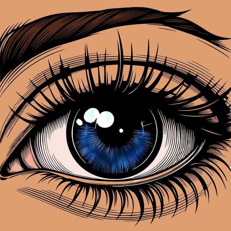 realistic eye