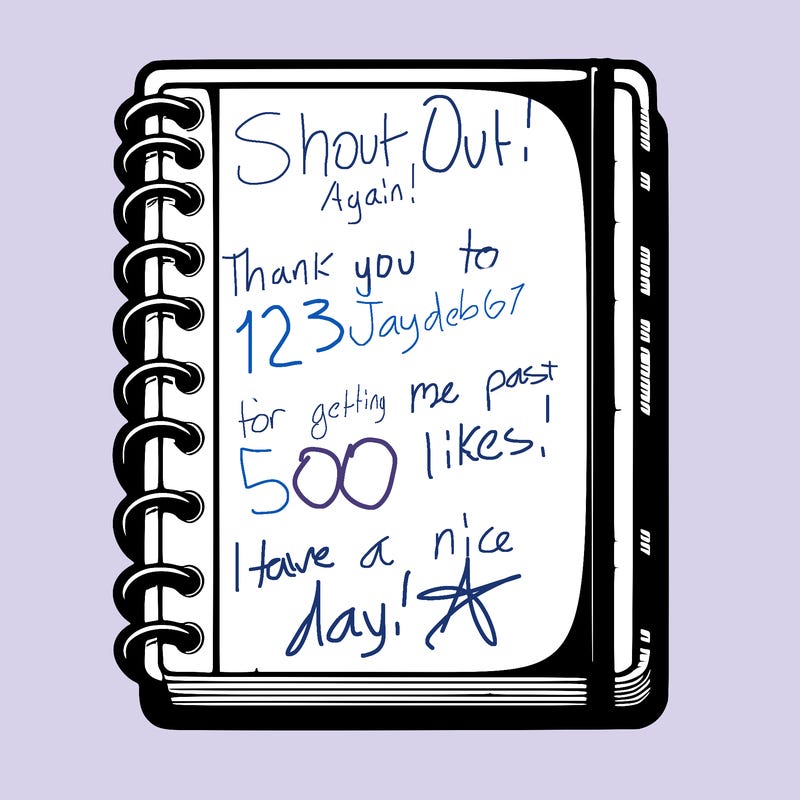 blank, realistic notebook