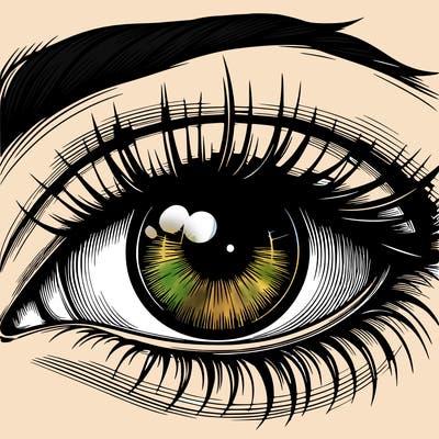 realistic eye