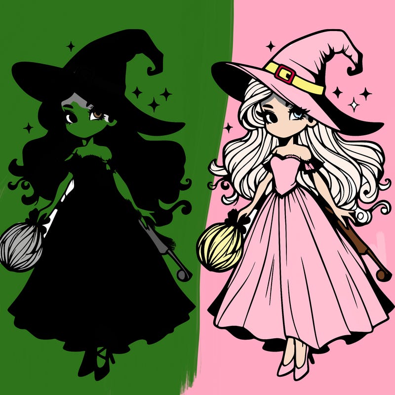 beautiful wicked witch. from wicked