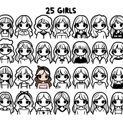 25 girls