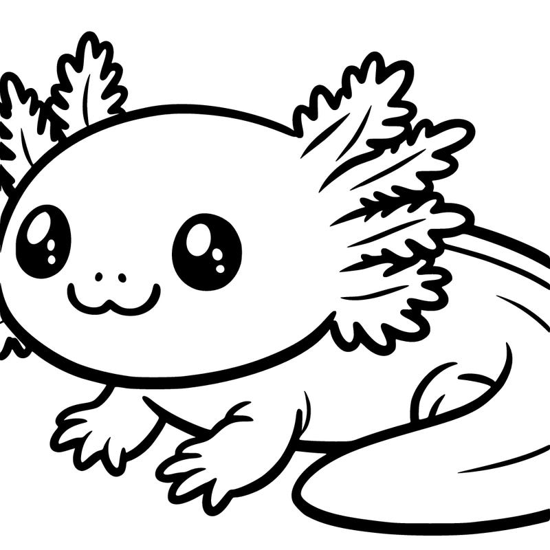 pink axolotl