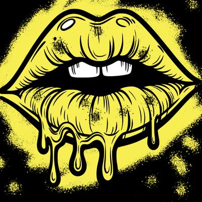 lips that look realistic and drip