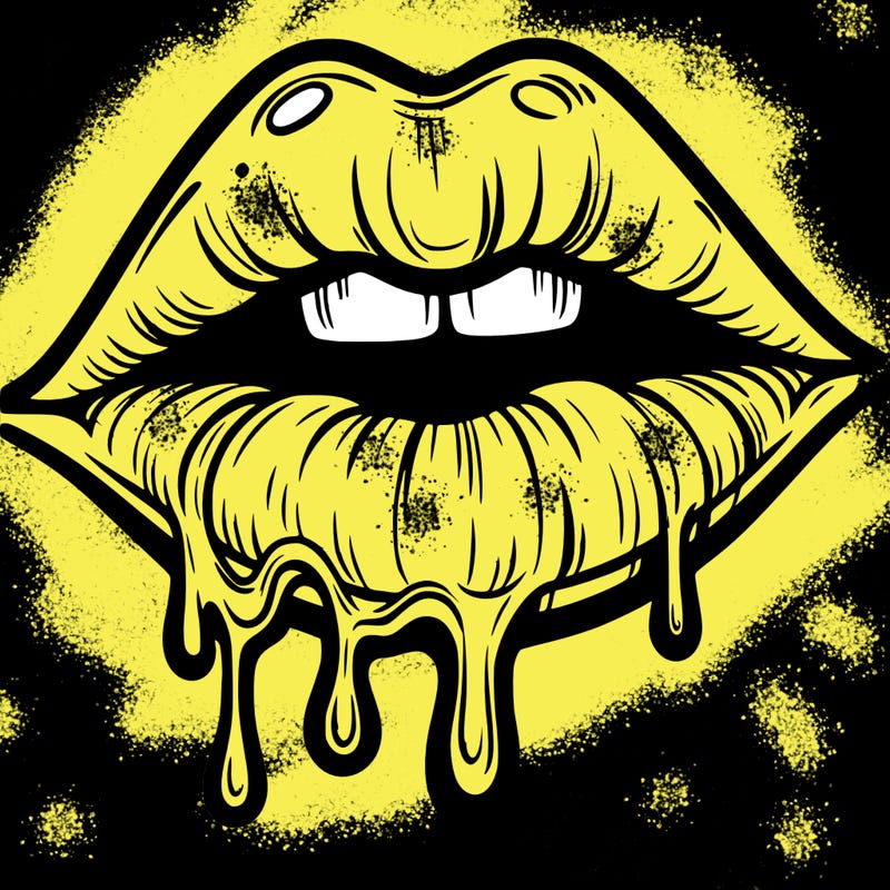 lips that look realistic and drip