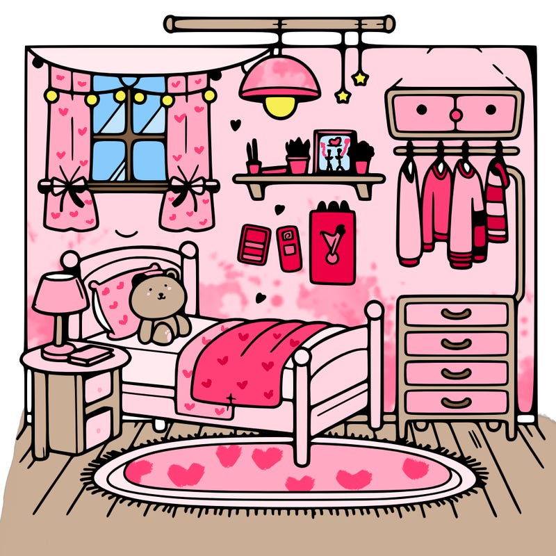 cute bedroom