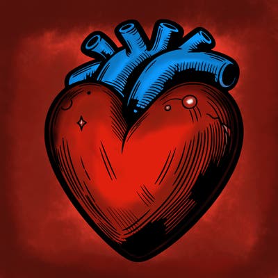 realistic heart