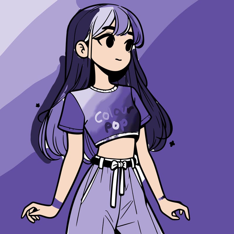 girl in a cute crop top