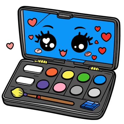makeup pallet