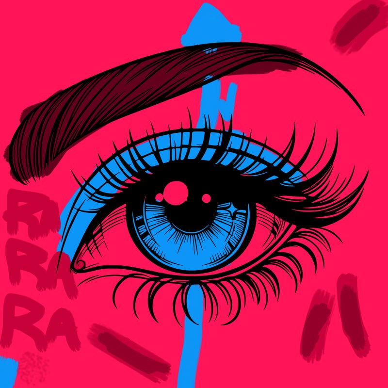 a beautiful eye