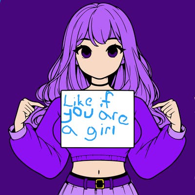 girl holding a blank sign in a long sleeve crop top