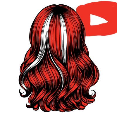 hair relistic  girl