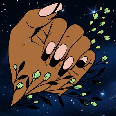 nails with french tip