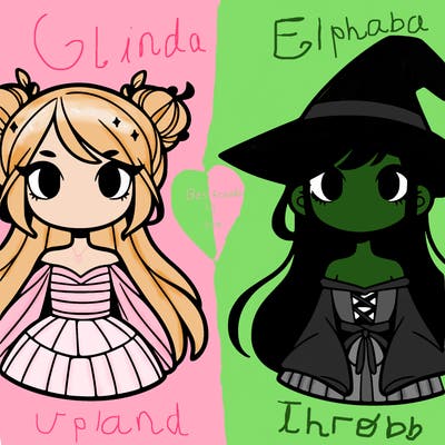 alphaba glinda