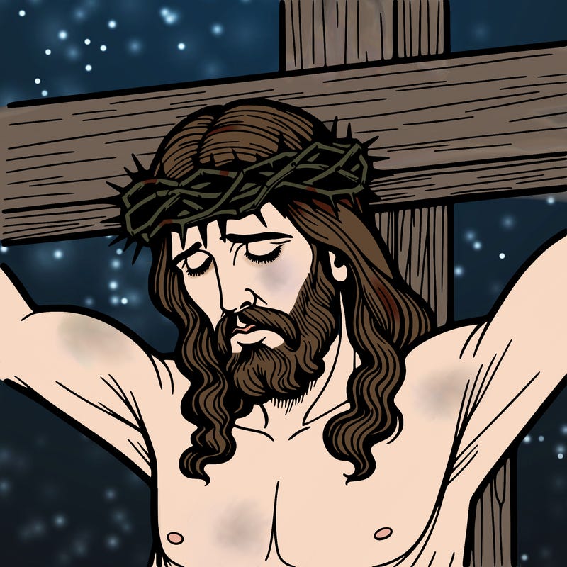 jesus on the cross