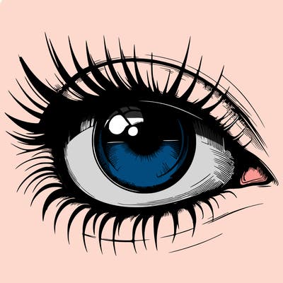 realistic eye