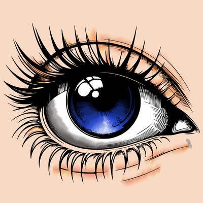 realistic eye