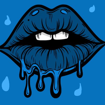 lips that look realistic and drip