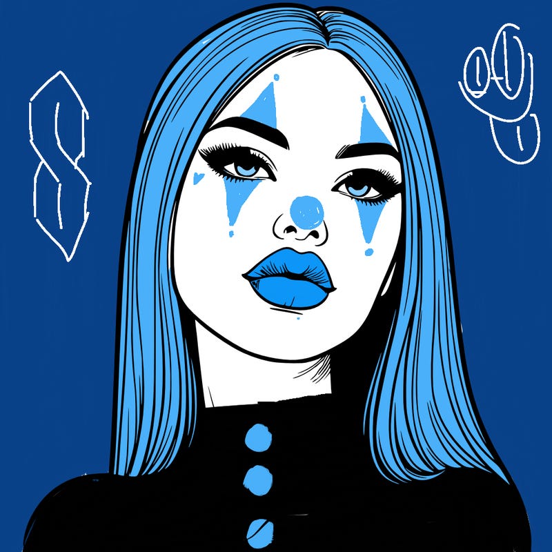 realistic woman with full lips