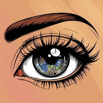 realistic eye