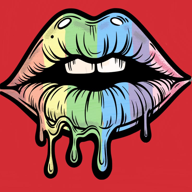 lips that look realistic and drip