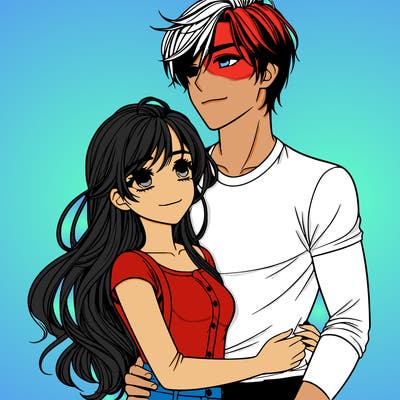 realistic couple
