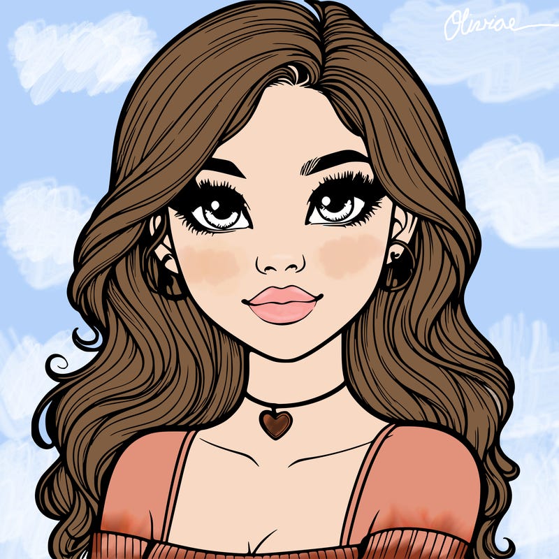 realistic pretty girl