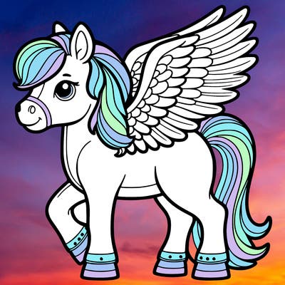 horse with wings