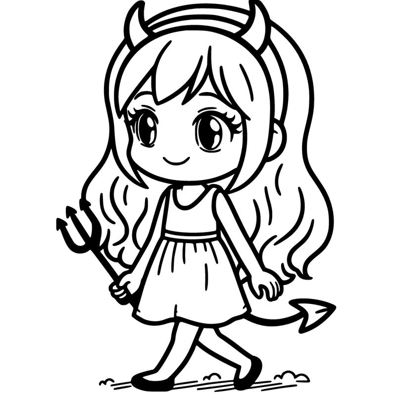 girl as devil