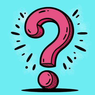 question mark